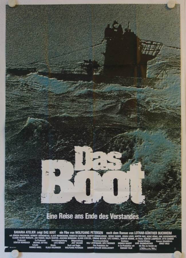 Das Boot originales deutsches A0-Filmplakat